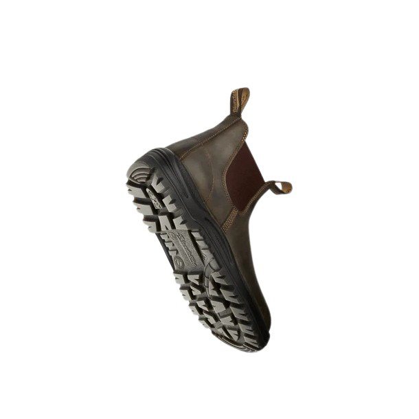Blundstone Model 196 Safety Boot Rustic Brown
