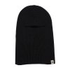 Aclima Flat Knit Balaclave Hat Jet Black
