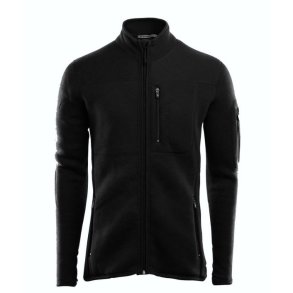 Aclima FleeceWool Jacket Jet Black