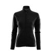 Aclima FleeceWool Jacket Woman Jet Black