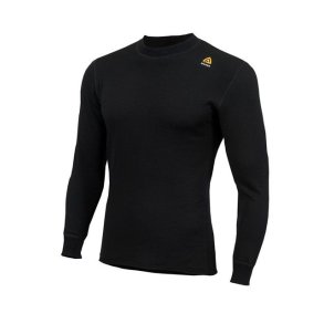 Aclima HotWool Crew Neck Unisex Jet Black