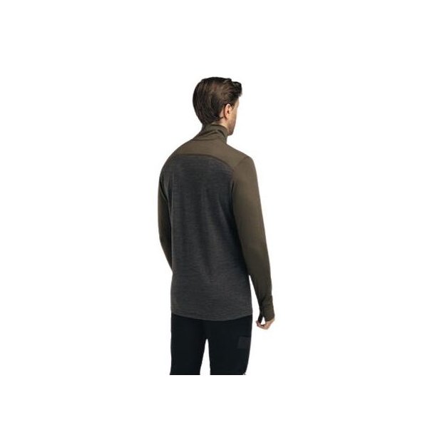 Aclima LightWool 180 Polo w/ zip Tarmac / Marengo