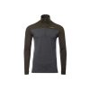 Aclima LightWool 180 Polo w/ zip Tarmac / Marengo