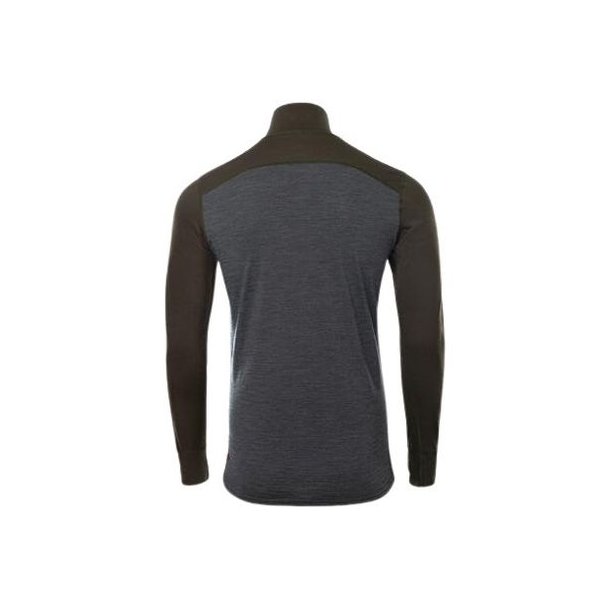 Aclima LightWool 180 Polo w/ zip Tarmac / Marengo