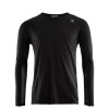 Aclima LightWool Sports Shirt Black