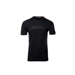 Aclima LightWool tee Logo Jet Black
