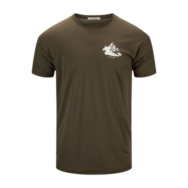 Aclima LightWool tee mountain Tarmac