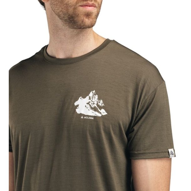 Aclima LightWool tee mountain Tarmac
