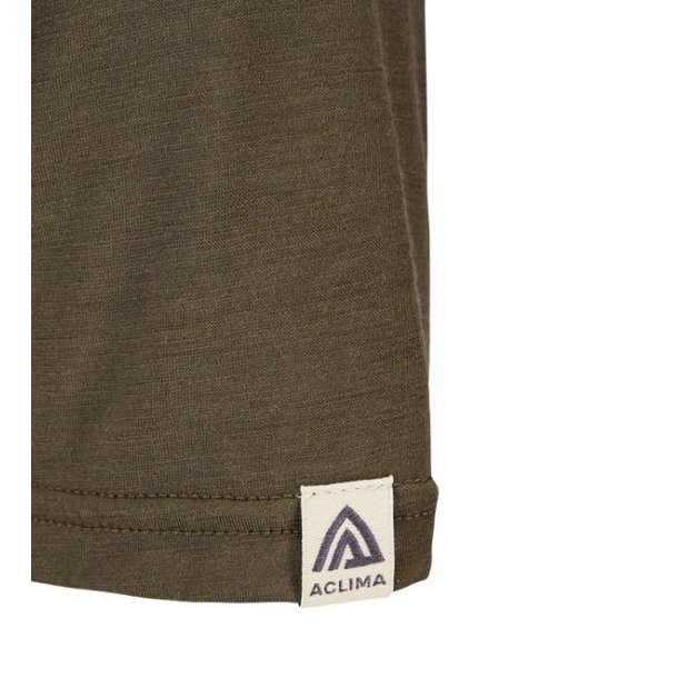 Aclima LightWool tee print antler W Tarmac