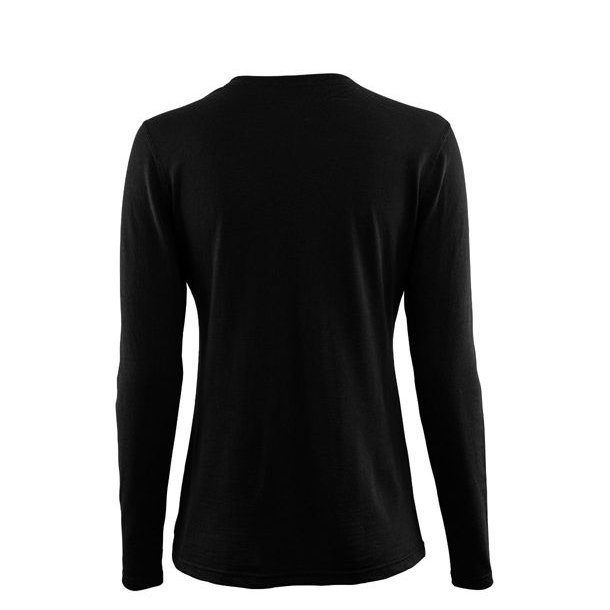 Aclima LightWool T-Shirt L/S W Jet Black