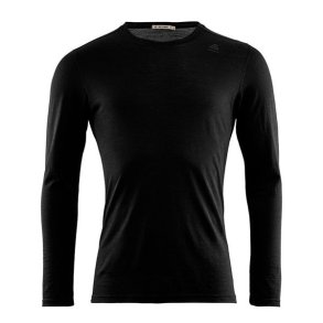 Aclima LightWool Undershirt L/S Jet Black