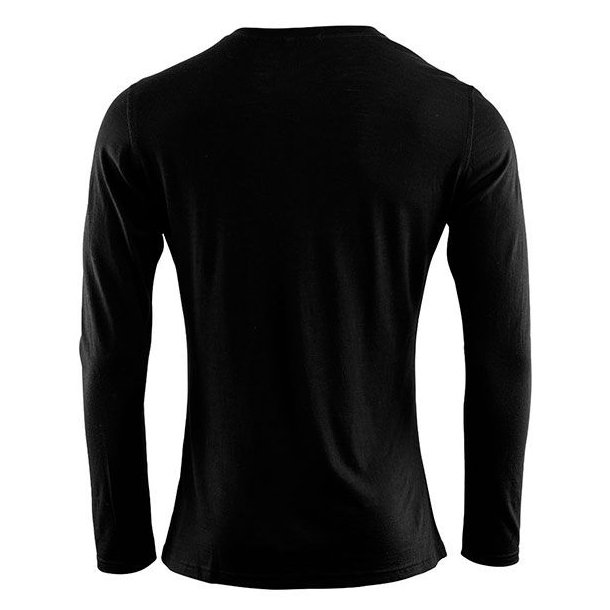 Aclima LightWool Undershirt L/S Jet Black