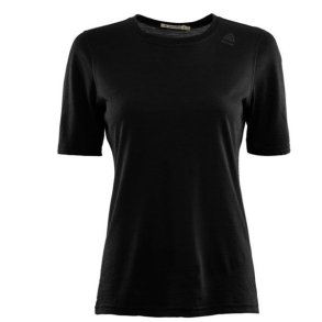 Aclima LightWool Undertrje Tee W Jet Black