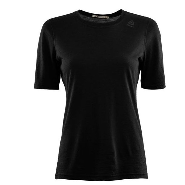 Aclima LightWool Undertrje Tee W Jet Black