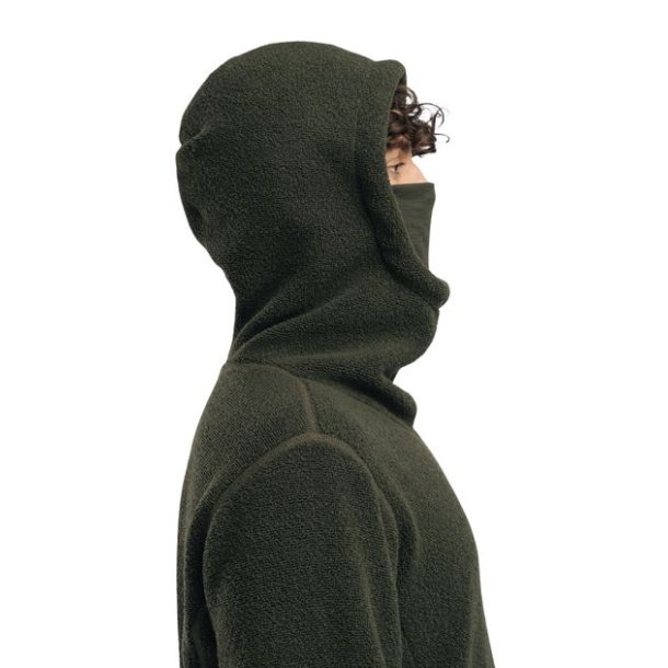 Aclima Reborn Terry Pullover Olive Melange