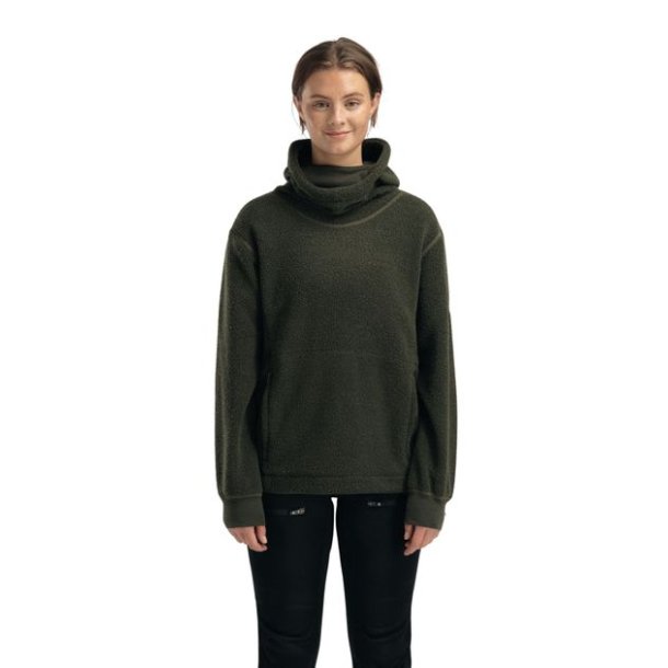 Aclima Reborn Terry Pullover Olive Melange