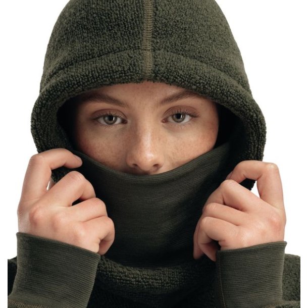 Aclima Reborn Terry Pullover Olive Melange