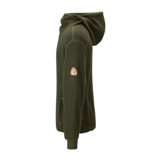 Aclima Reborn Terry Pullover Olive Melange