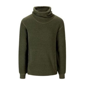 Aclima Reborn Terry Pullover Olive Melange