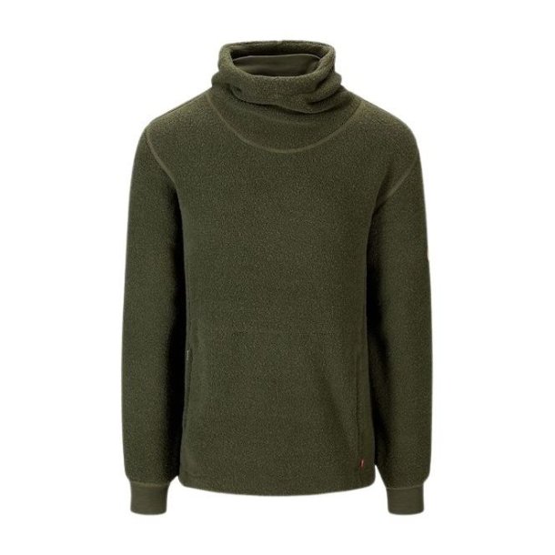 Aclima Reborn Terry Pullover Olive Melange