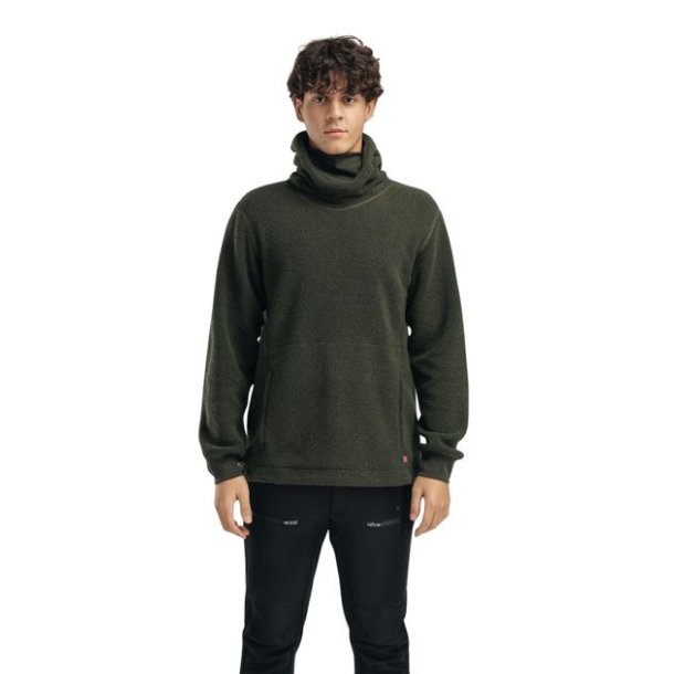 Aclima Reborn Terry Pullover Olive Melange