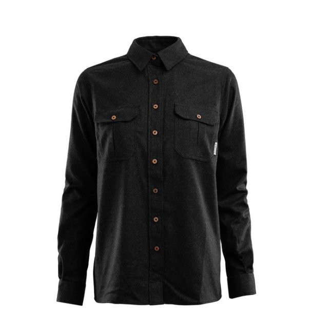 Aclima Reborn WoolShirt Woman Dark Grey Melange