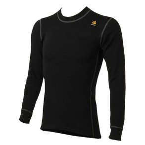 Aclima WarmWool Crew Neck Jet Black