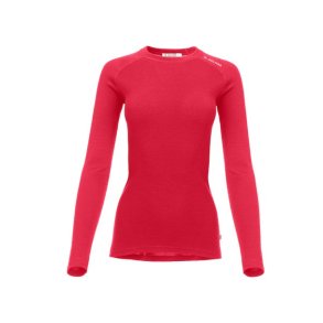 Aclima WarmWool Crew Neck Woman Jester Red