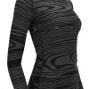 Aclima WarmWool Crewneck W Black Motion