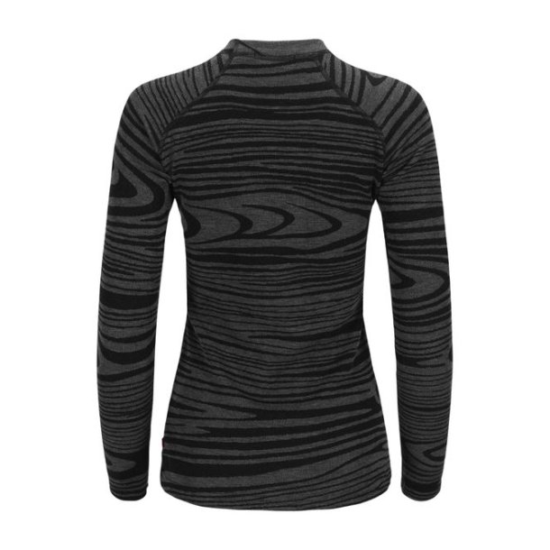 Aclima WarmWool Crewneck W Black Motion