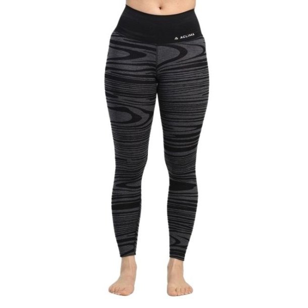Aclima Warmwool Longs High Waist W Black Motion