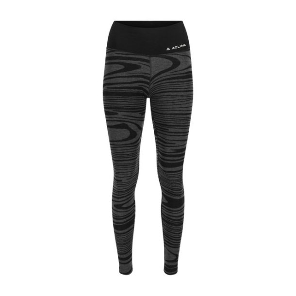 Aclima Warmwool Longs High Waist W Black Motion