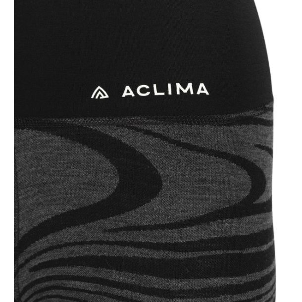 Aclima Warmwool Longs High Waist W Black Motion