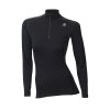 Aclima WarmWool Mock Neck Woman Jet Black