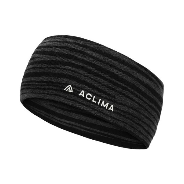 Aclima Warmwool Motion Headband Black Motion