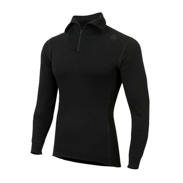 Aclima WarmWool Polo Jet Black