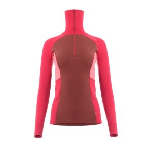 Aclima WarmWool Polo Woman Jester Red/Spiced Coral