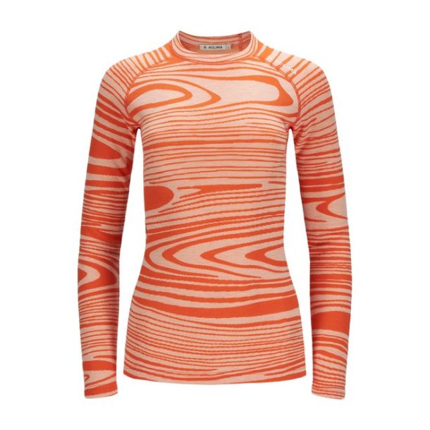 Aclima WarmWool Woman Crew Neck Shirt Signature Motion