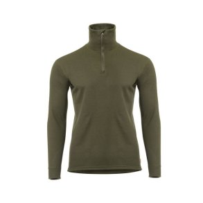 Aclima WoolTerry Polo Olive Night