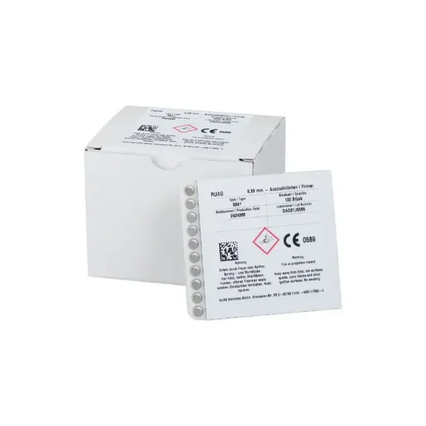 ANV Prim Cap SR Fnghtter 4.45 RWS NI Tray 100Stk (4033)