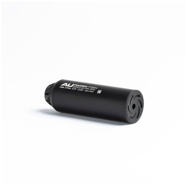 Ase Utra Radien Titan 6,5mm M18x1 Black lydd�mper