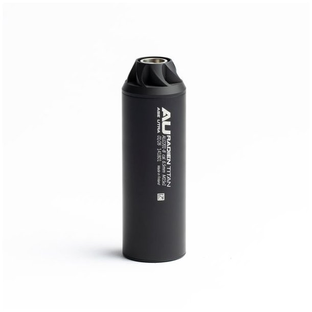 Ase Utra Radien Titan 6,5mm M18x1 Black lydd�mper