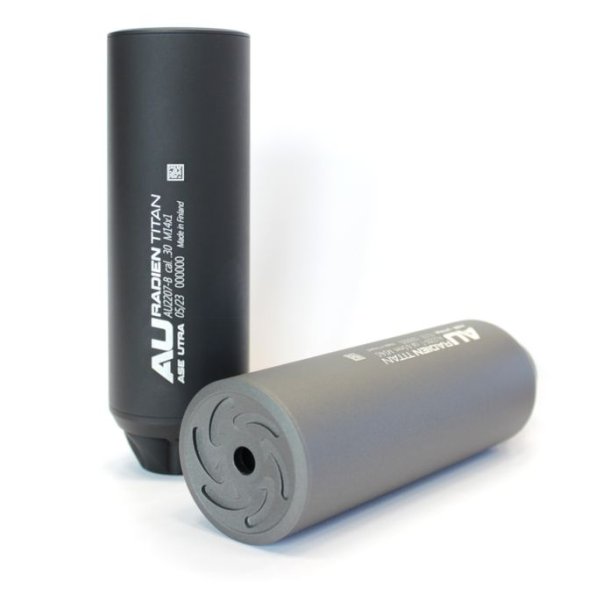 Ase Utra Suppressor Radien Titan 6,5-14/1 Lyddmper Black