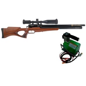 Aselkon RX5 4,5mm luftgevær, med kompres sor og Vector Optics 3-12x44 kikkert