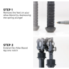 Atlas Bipods Adjustable Leg Extensions