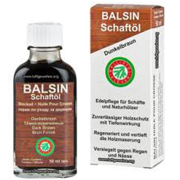 Balsin Skfteolie 50ml Mrkebrun
