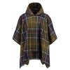 Barbour Tartan Showerproof Poncho Classic Tartan