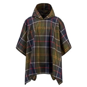 Barbour Tartan Showerproof Poncho Classic Tartan