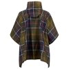 Barbour Tartan Showerproof Poncho Classic Tartan