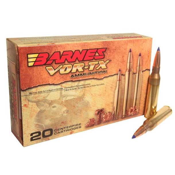 Barnes Vor-TX LRX .338 Lapua Mag 280grain BT Blyfri Riffelpatron